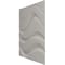 Ekena Millwork 19 5/8in. W x 19 5/8in. H Wave EnduraWall Decorative 3D Wall Panel Covers 2.67 Sq. Ft. WP20X20WVGBE - alternate 6